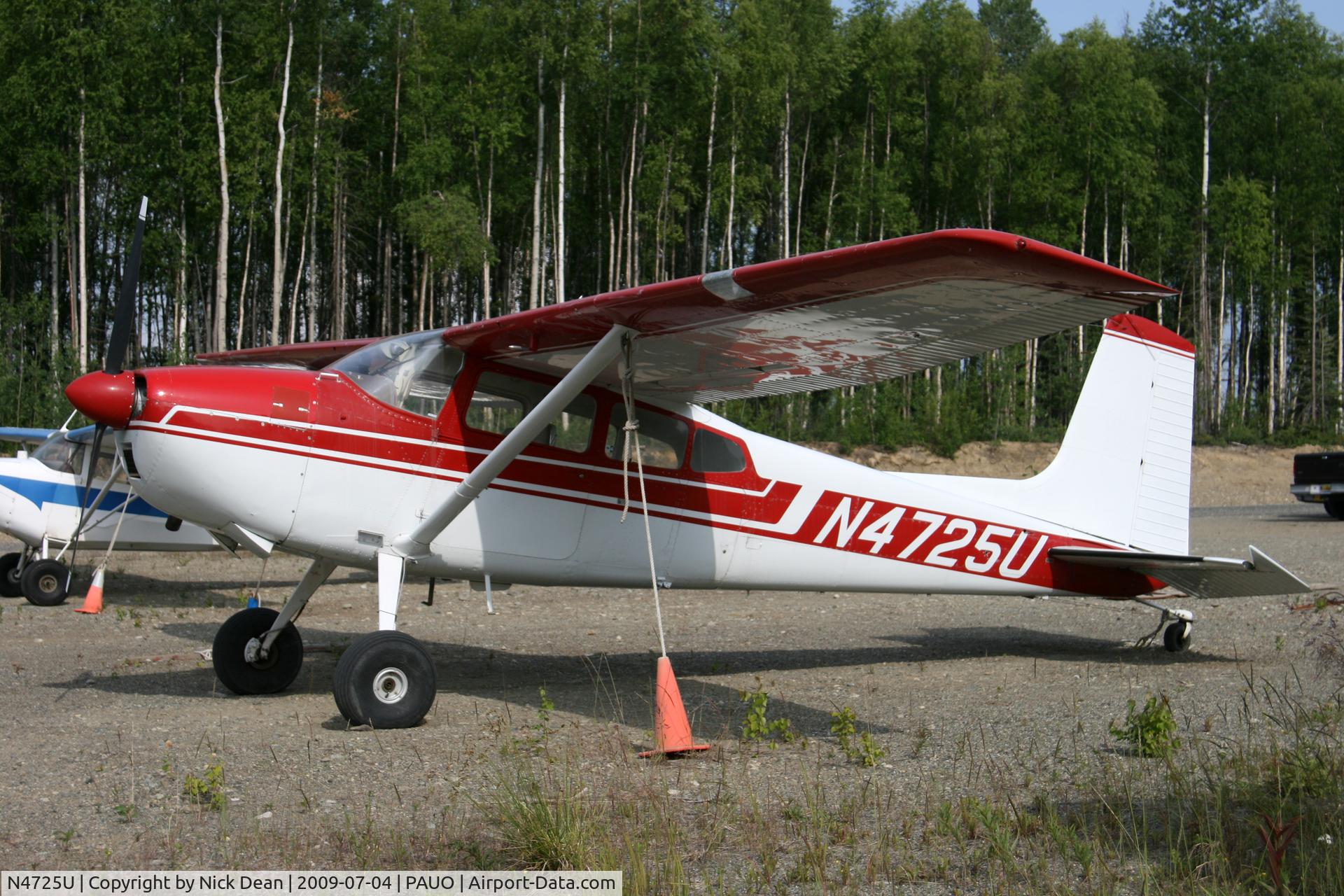 N4725U, 1964 Cessna 180G C/N 18051425, PAUO