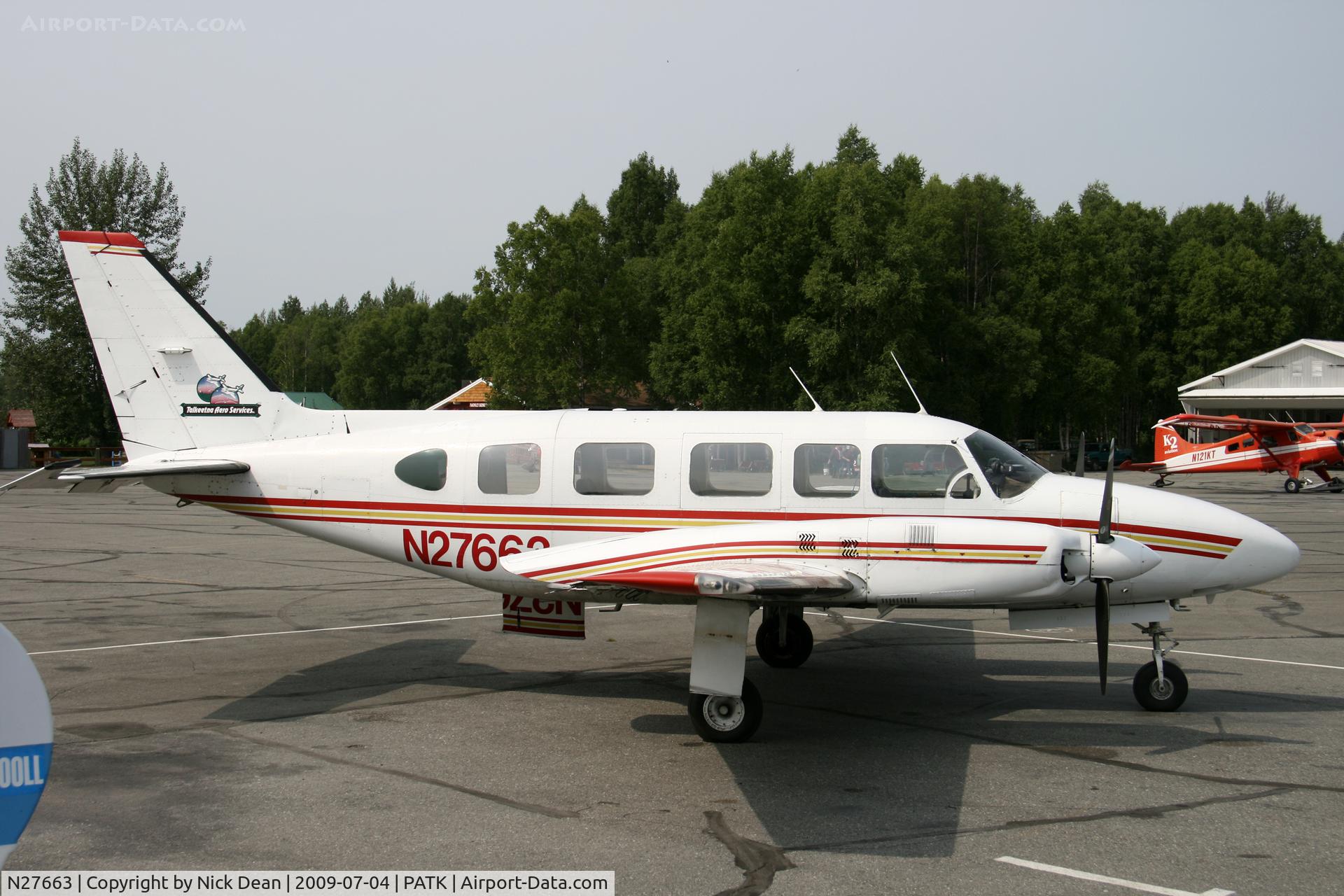 N27663, 1978 Piper PA-31-350 Chieftain C/N 31-7852094, PATK