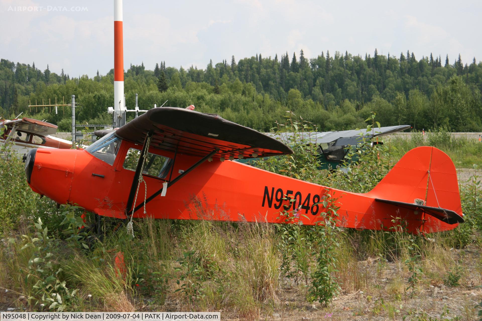 N95048, 1946 Taylorcraft BC12-D C/N 9448, PATK