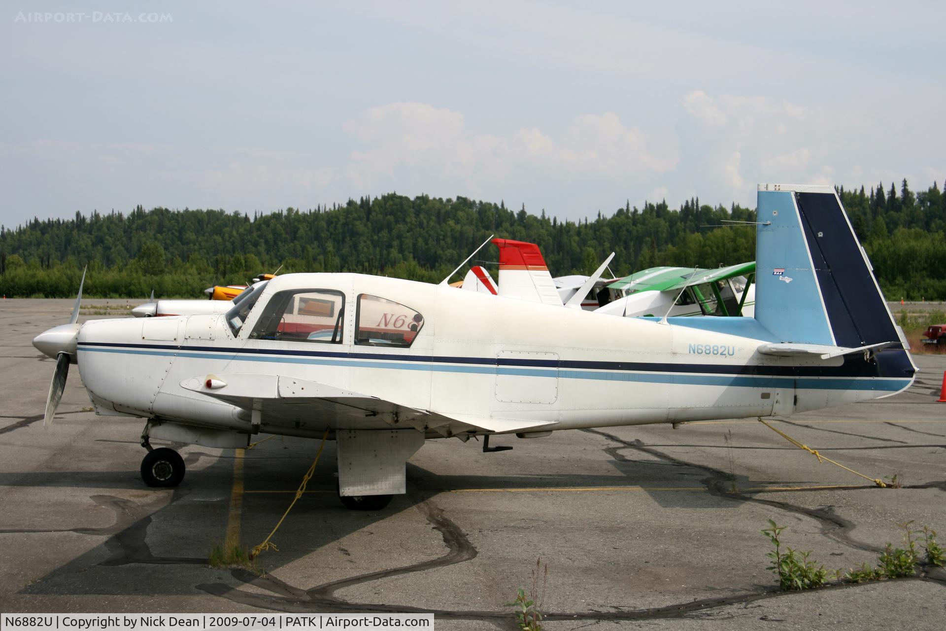 N6882U, 1963 Mooney M20C Ranger C/N 2586, PATK