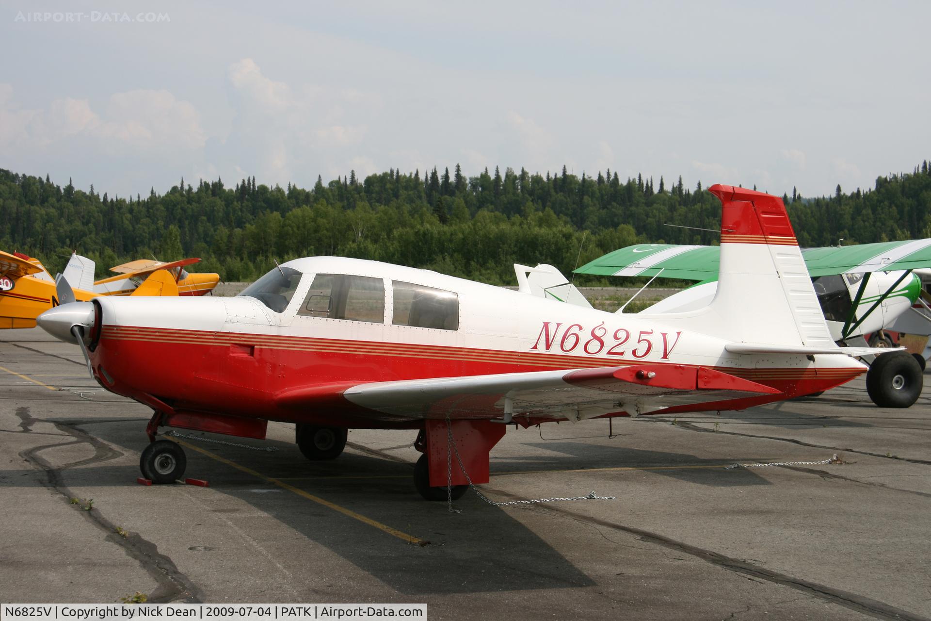 N6825V, 1971 Aerostar M-20E Aerostar 201 C/N 21-0008, PATK