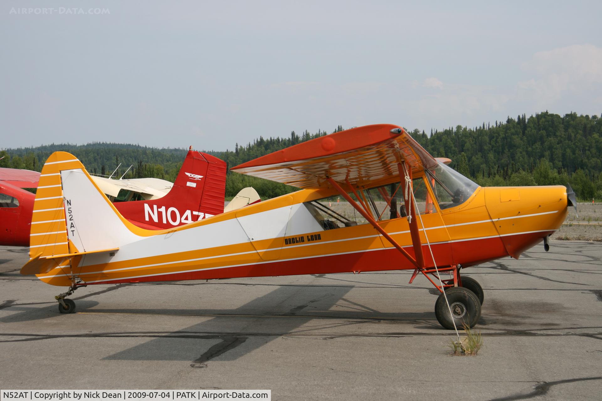 N52AT, 1977 Interstate S-1B2 Cadet C/N 1003, PATK