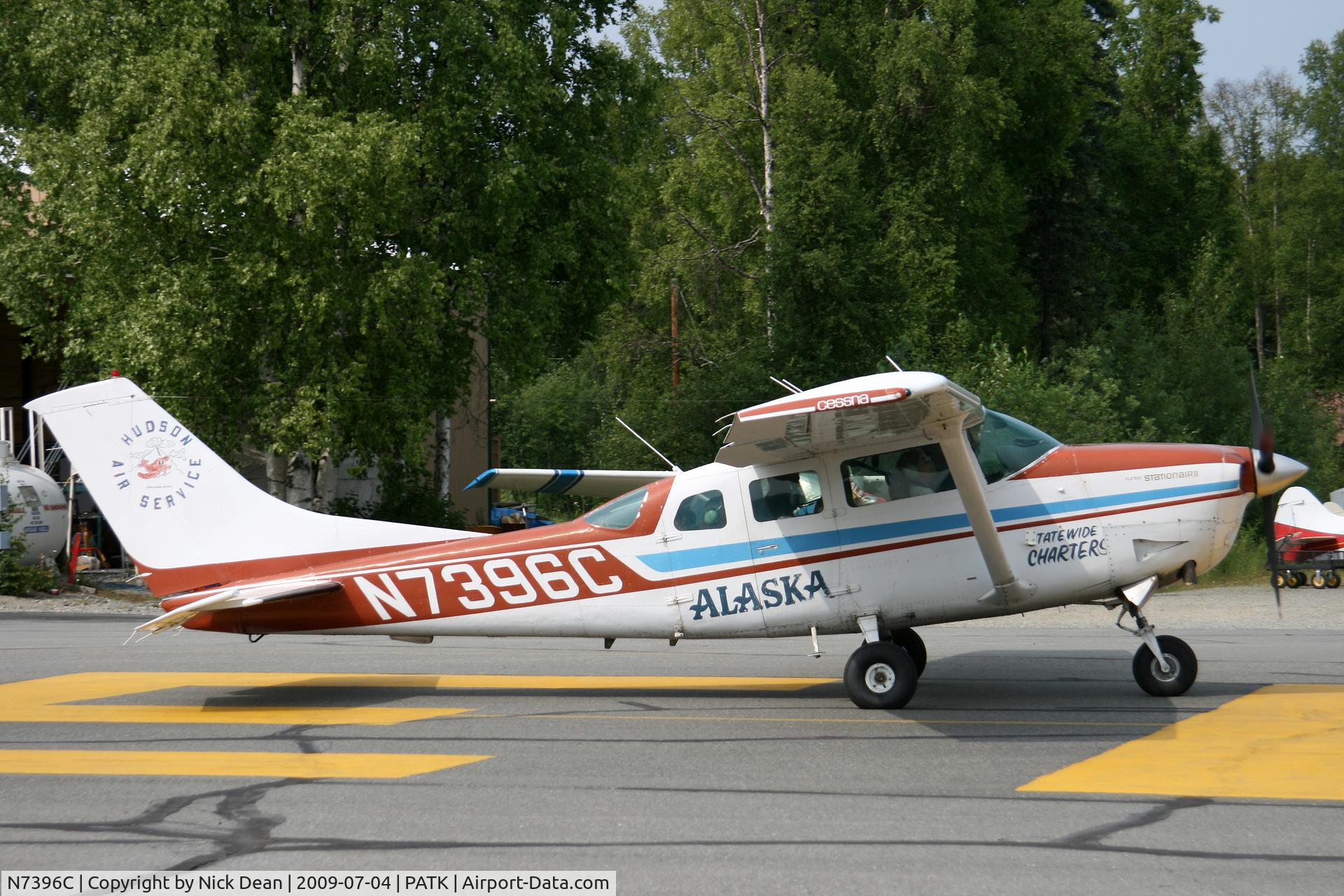 N7396C, 1977 Cessna TU206G Turbo Stationair C/N U20603920, PATK