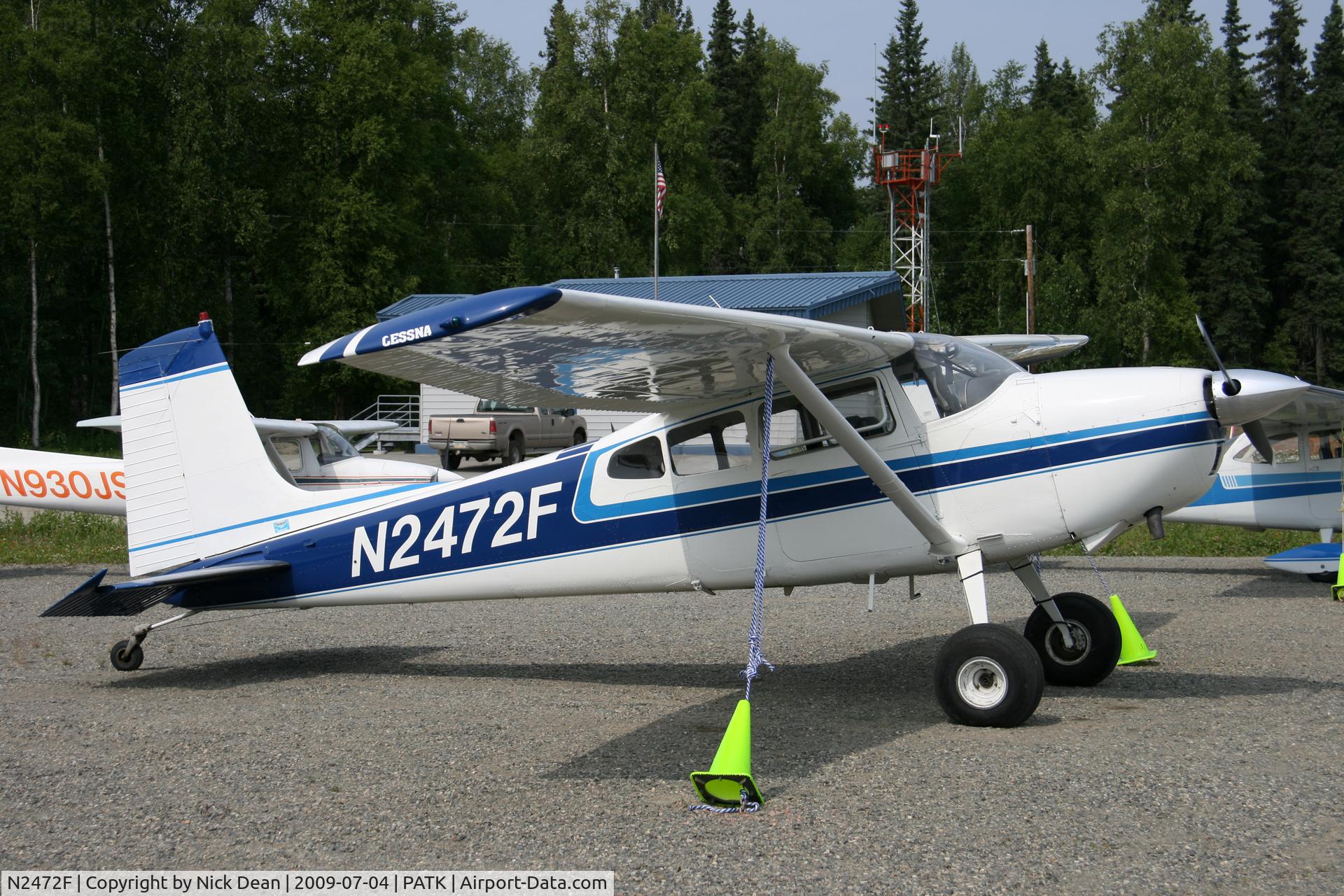 N2472F, 1966 Cessna 180H Skywagon C/N 18051674, PATK