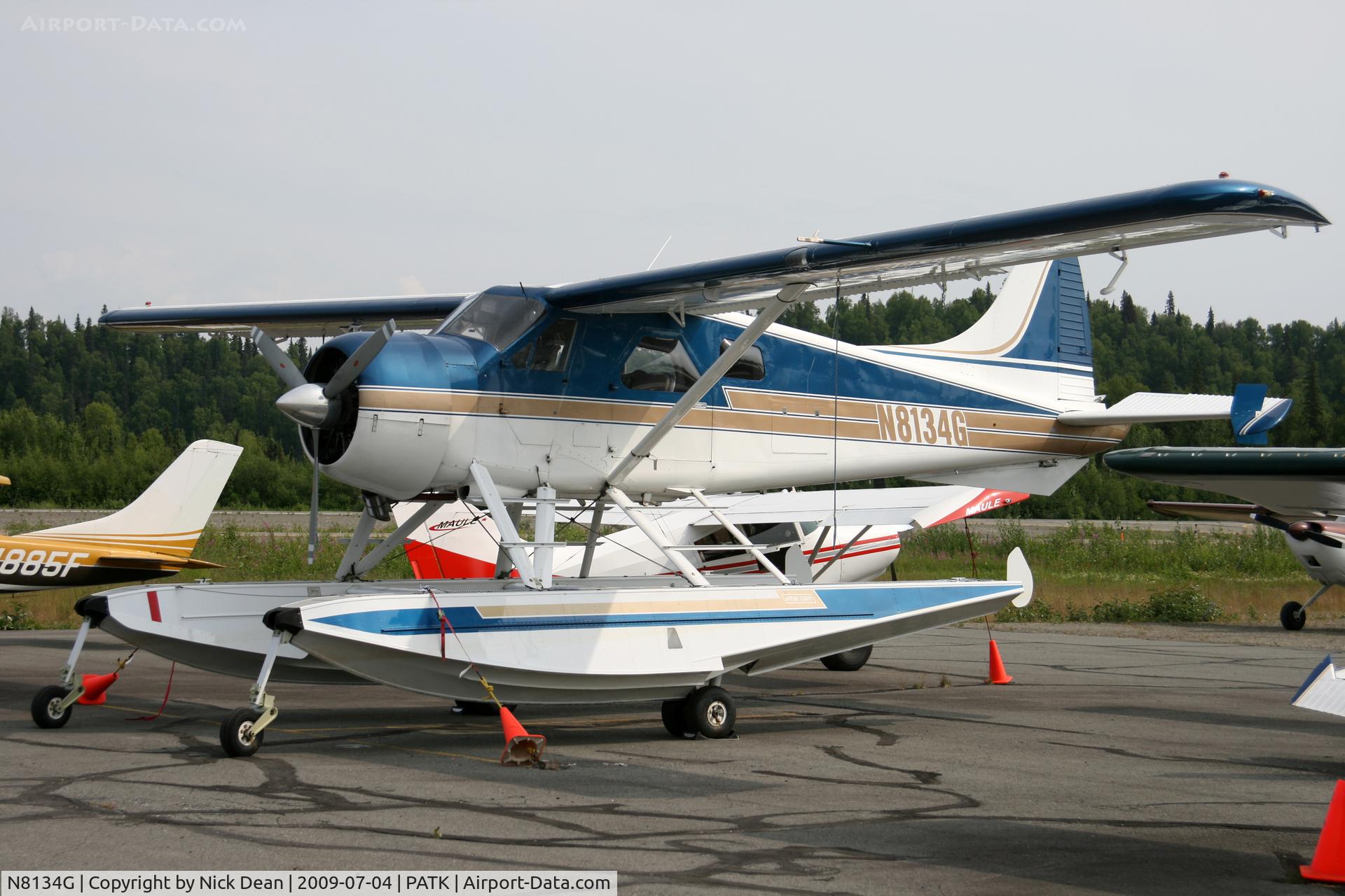 N8134G, 1959 De Havilland Canada U-6A Beaver C/N 1410/1958 (58-2077), PATK