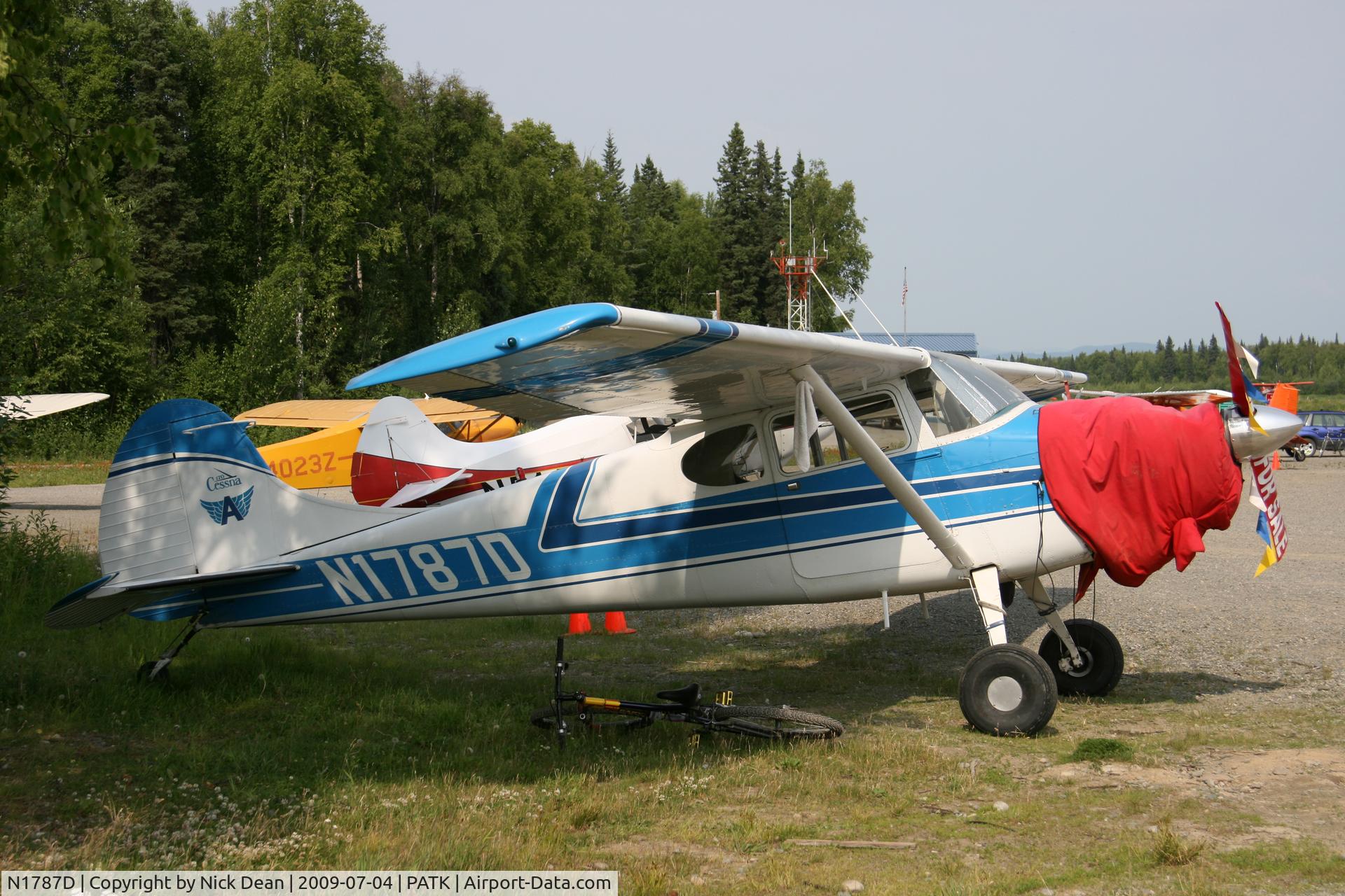 N1787D, 1951 Cessna 170A C/N 20230, PATK