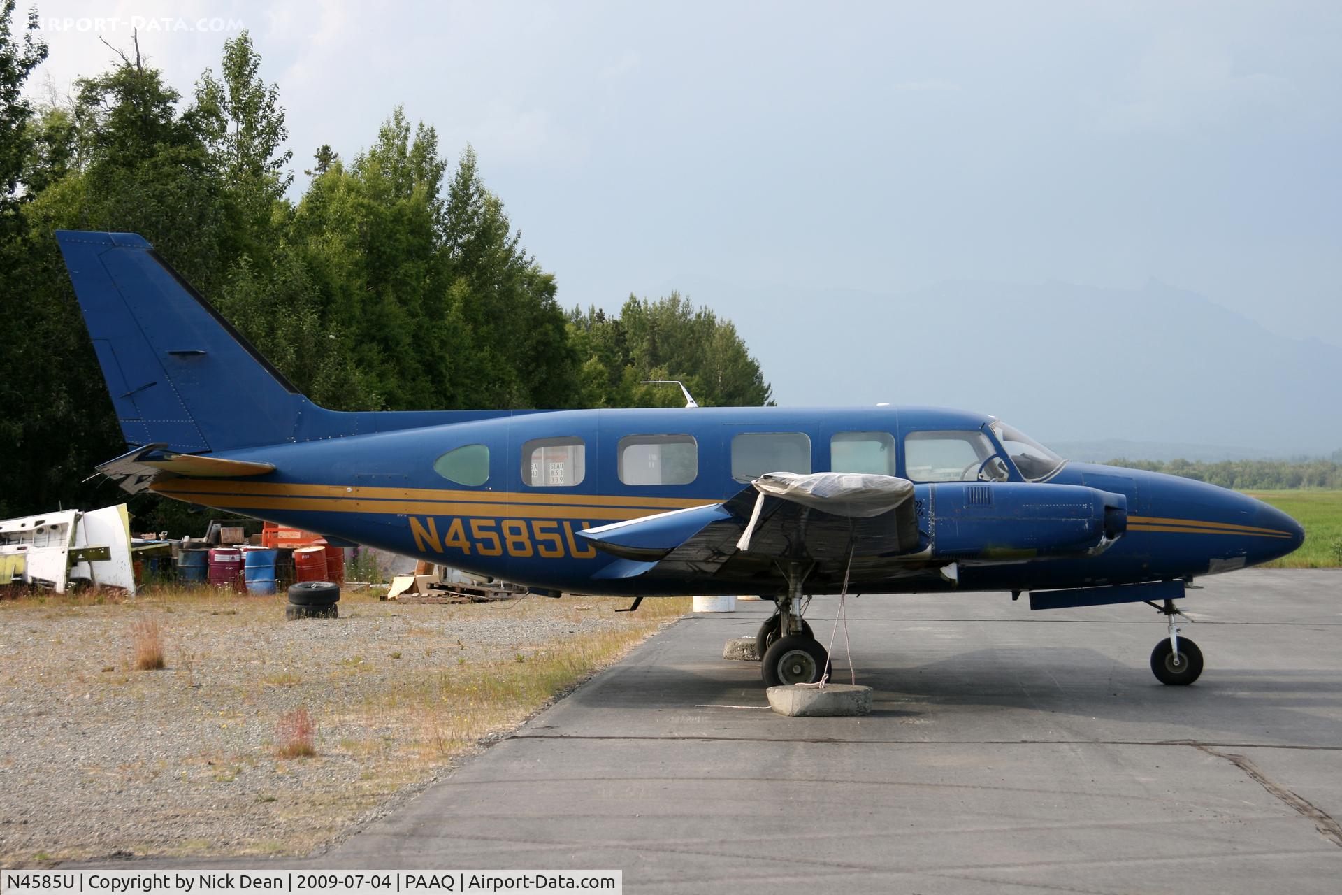 N4585U, Piper PA-31-350 Chieftain C/N 31-8052198, PAAQ
