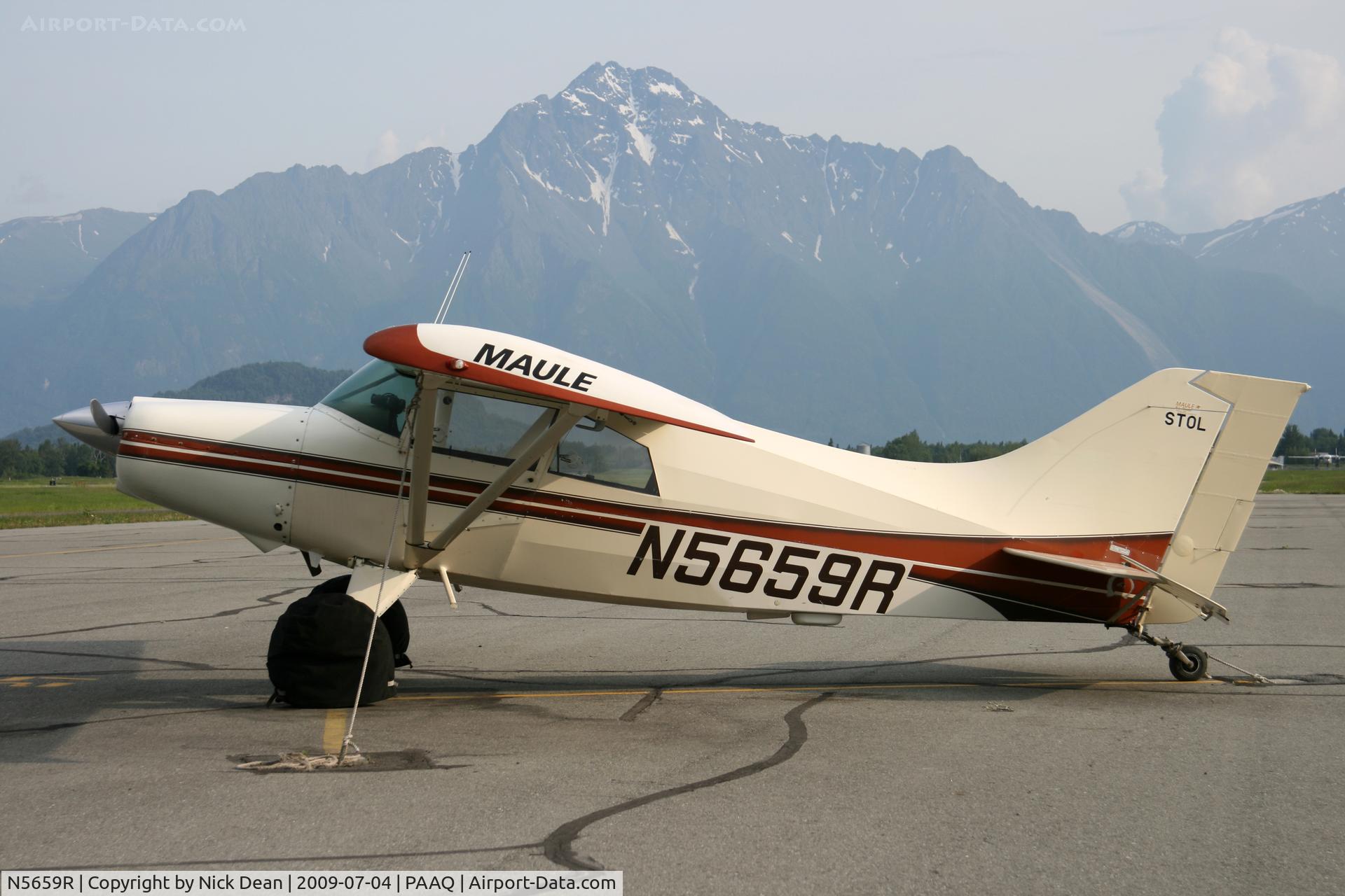N5659R, 1985 Maule M-5-180C C/N 8062C, PAAQ