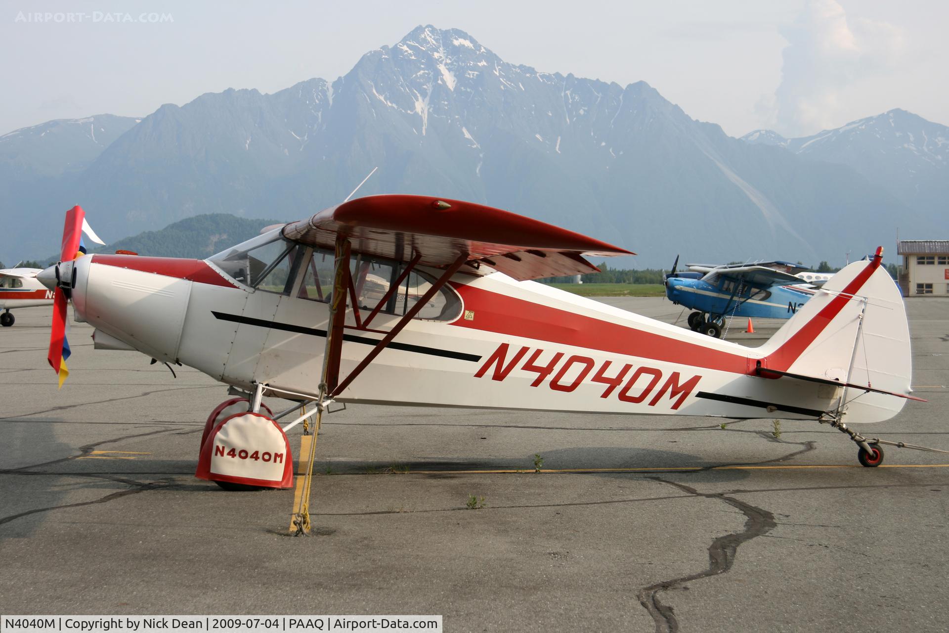 N4040M, 1947 Piper PA-12 Super Cruiser C/N 12-2923, PAAQ