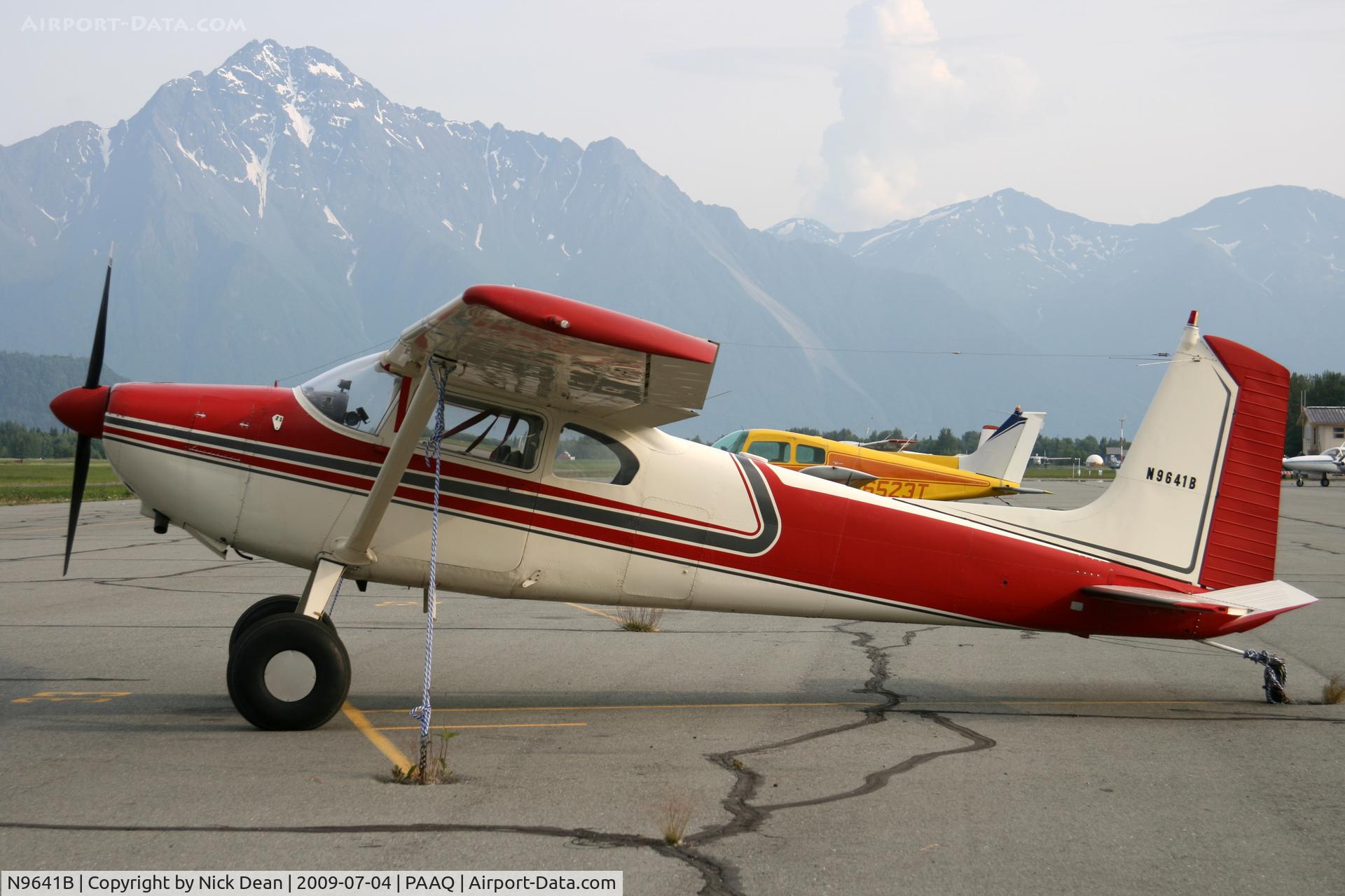 N9641B, 1957 Cessna 180A C/N 32938, PAAQ