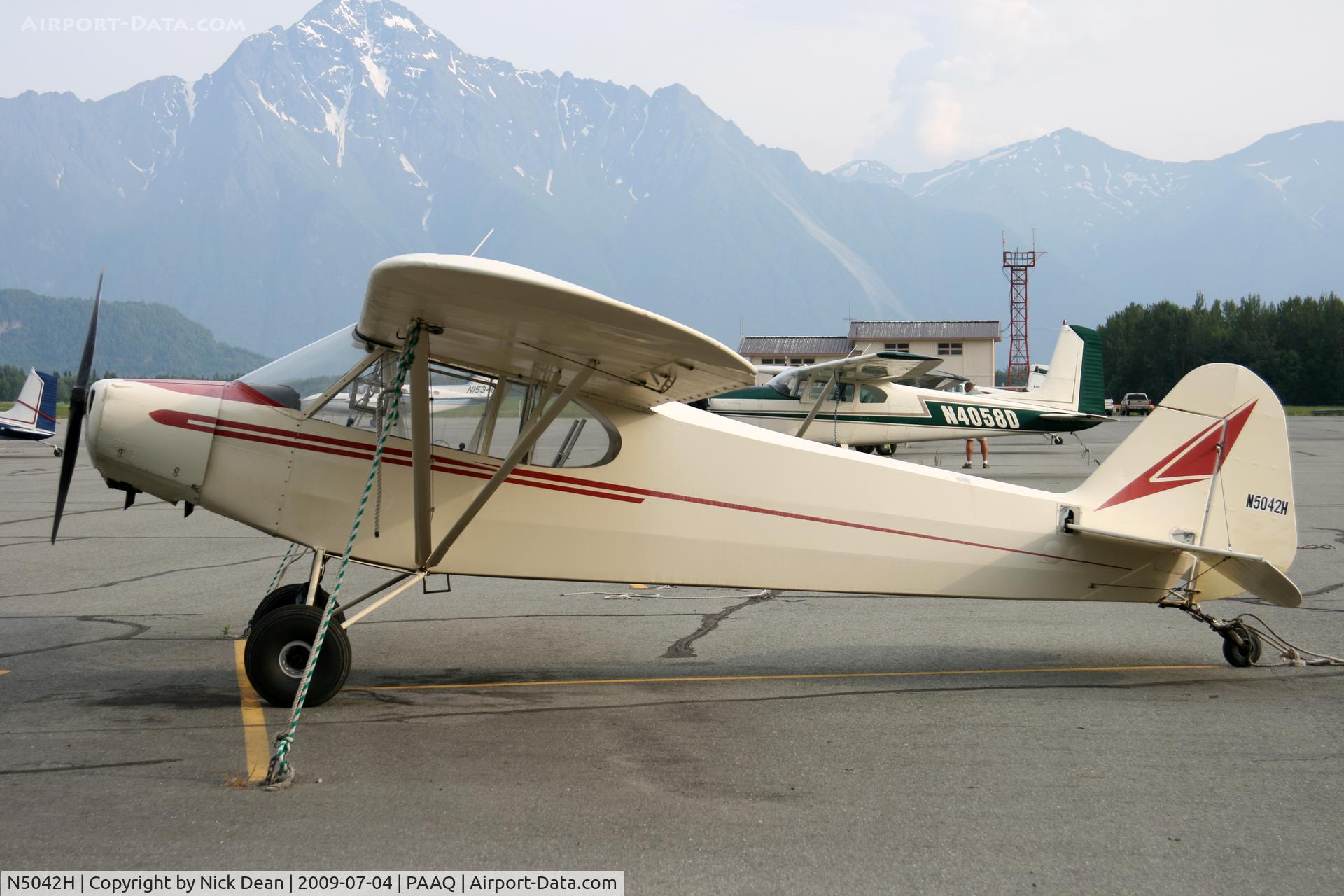 N5042H, 1949 Piper PA-11 Cub Special C/N 11-925, PAAQ