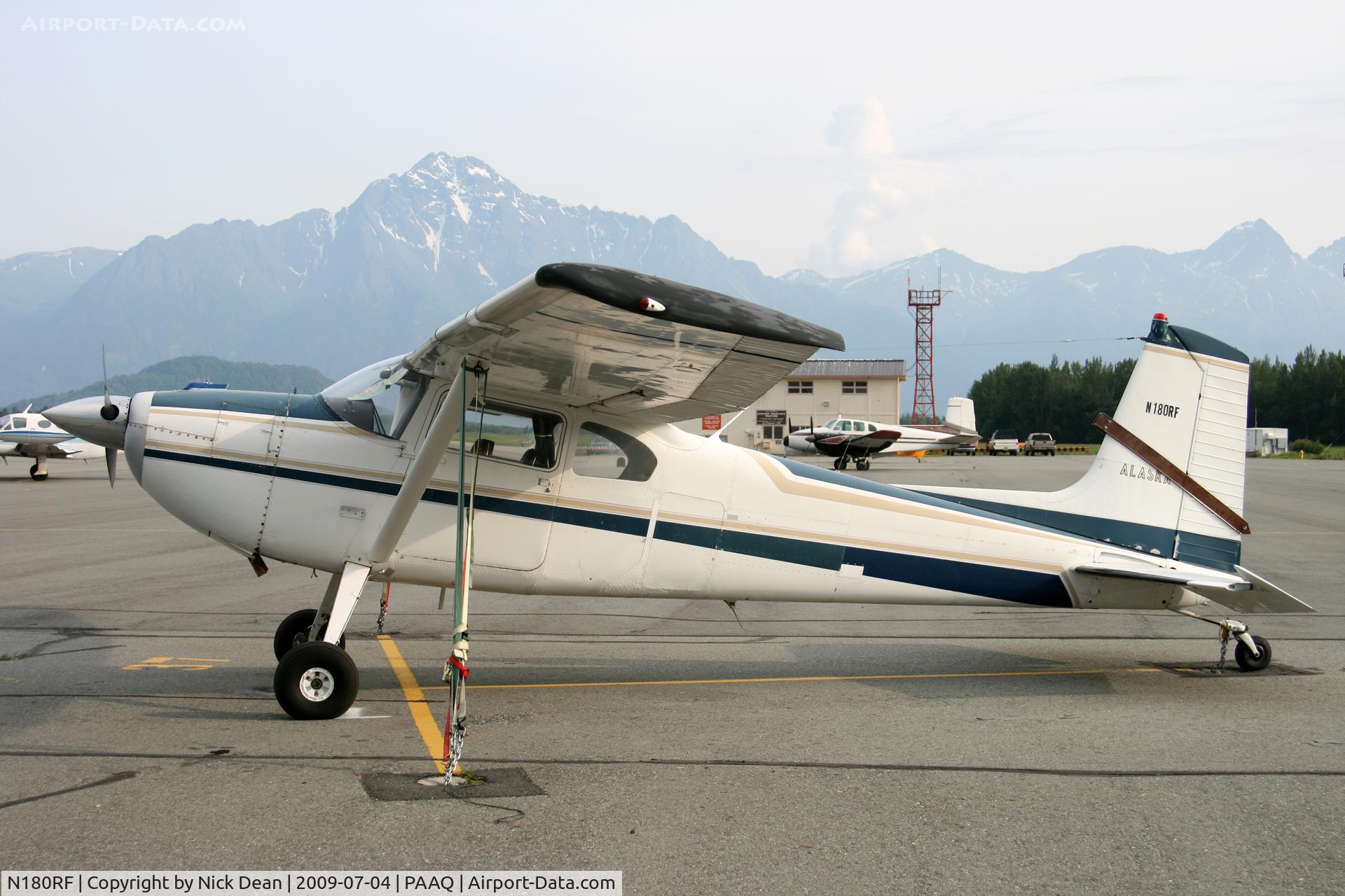 N180RF, 1953 Cessna 180 C/N 30011, PAAQ