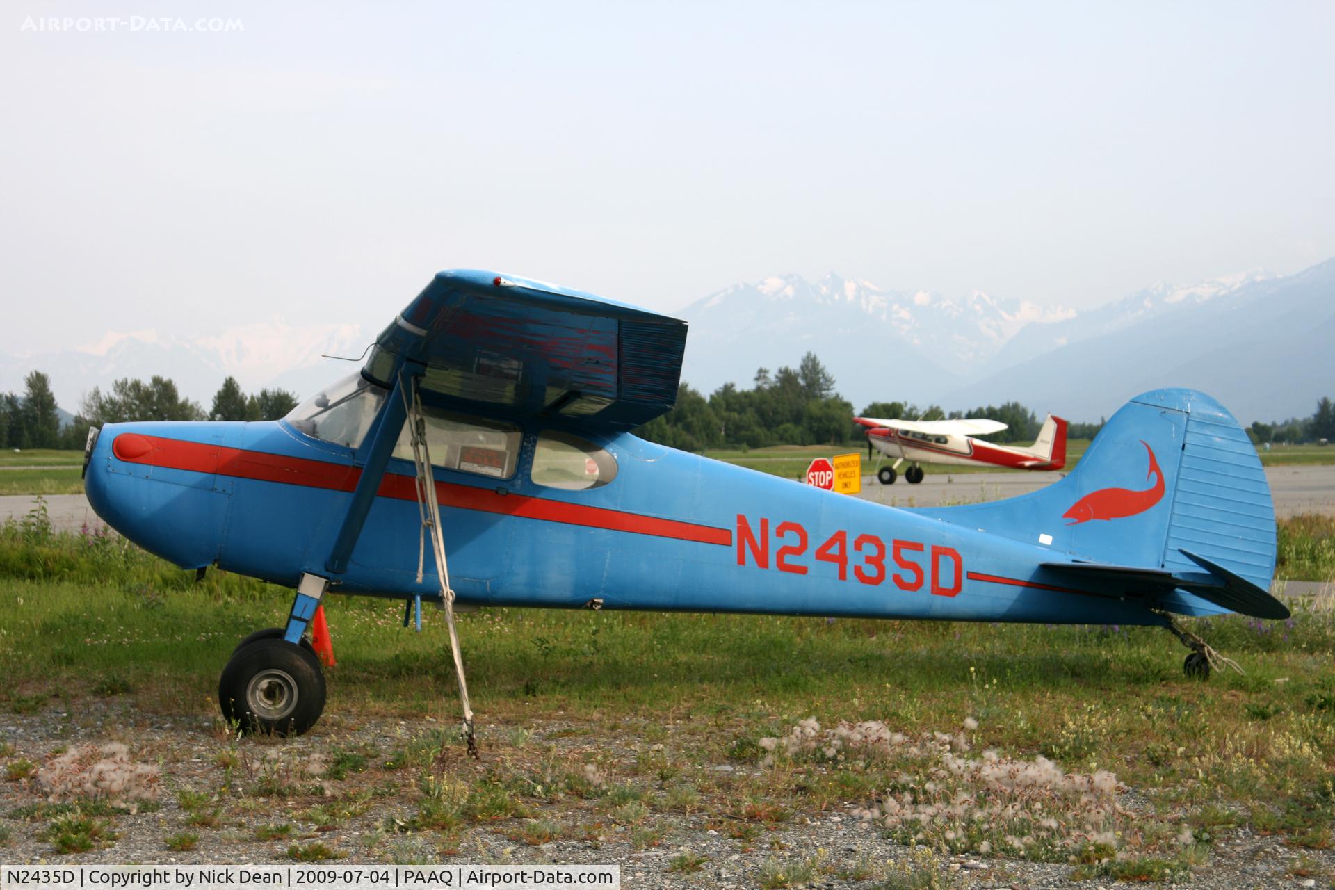 N2435D, 1952 Cessna 170B C/N 20587, PAAQ