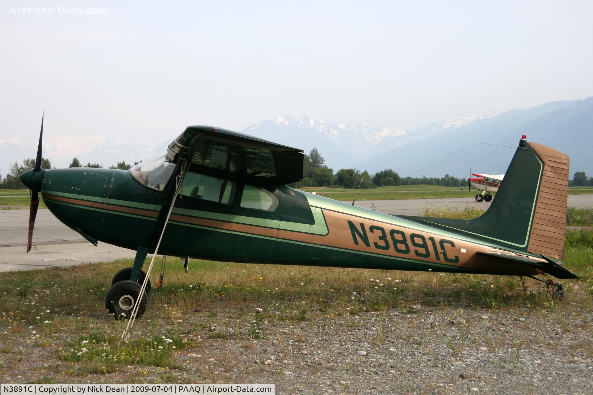 N3891C, 1954 Cessna 180 C/N 31039, PAAQ