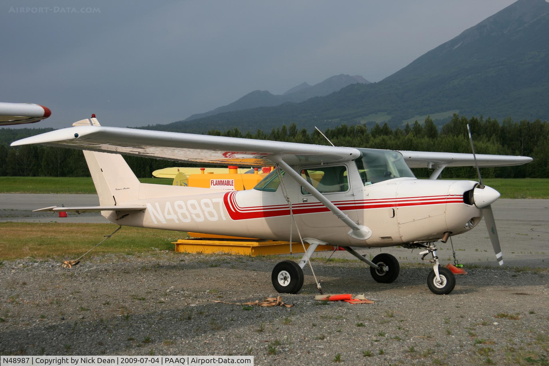 N48987, 1977 Cessna 152 C/N 15281088, PAAQ