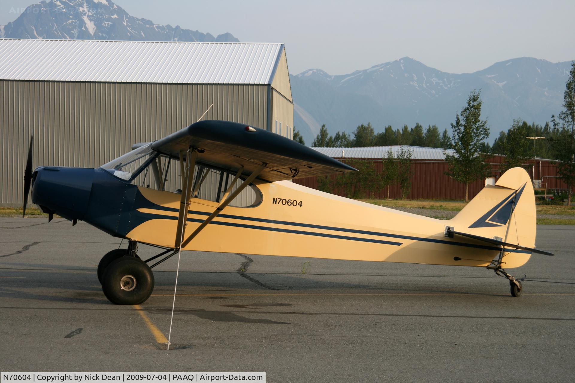 N70604, 1946 Piper J3C-65 Cub C/N 17613, PAAQ