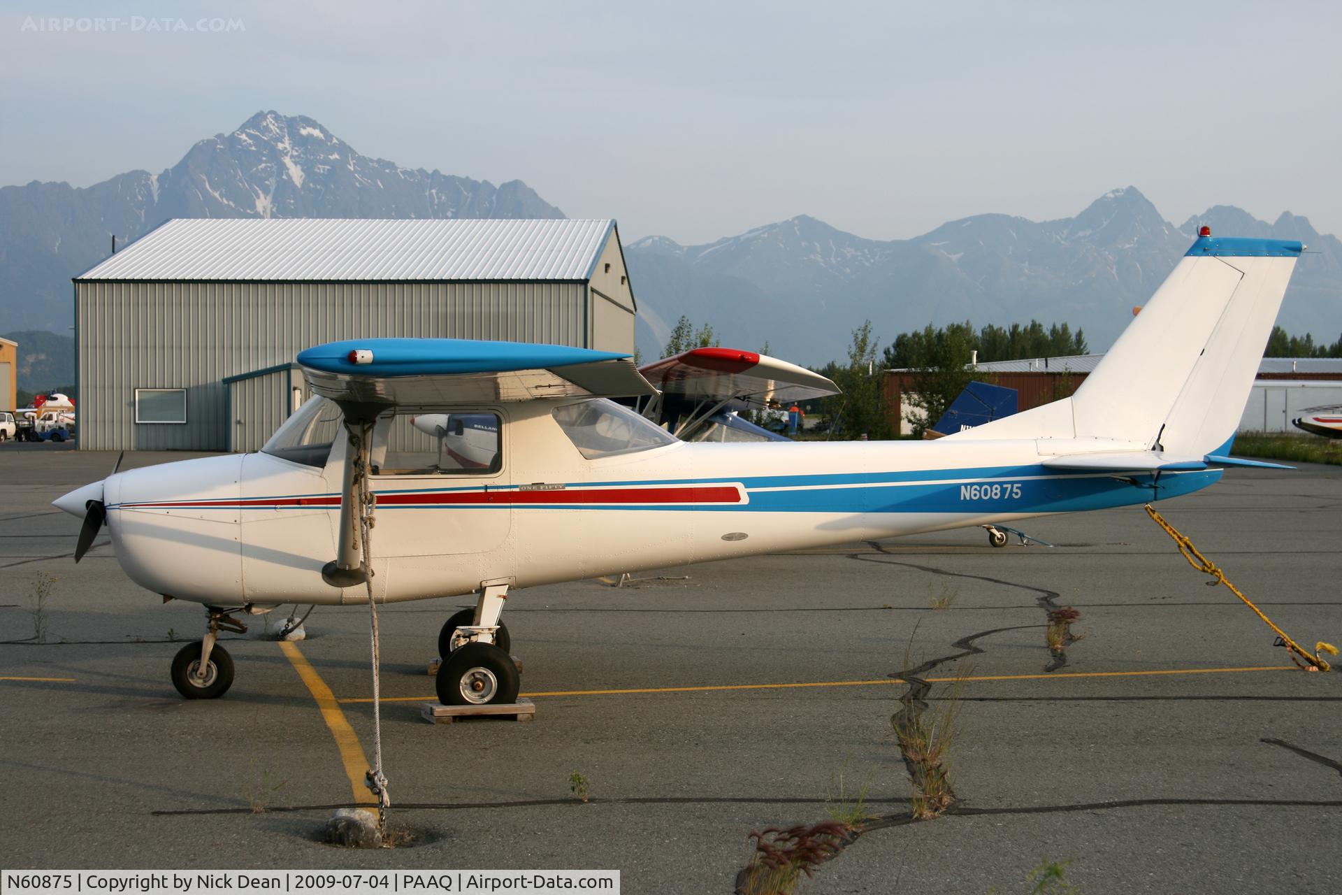 N60875, 1969 Cessna 150J C/N 15070638, PAAQ