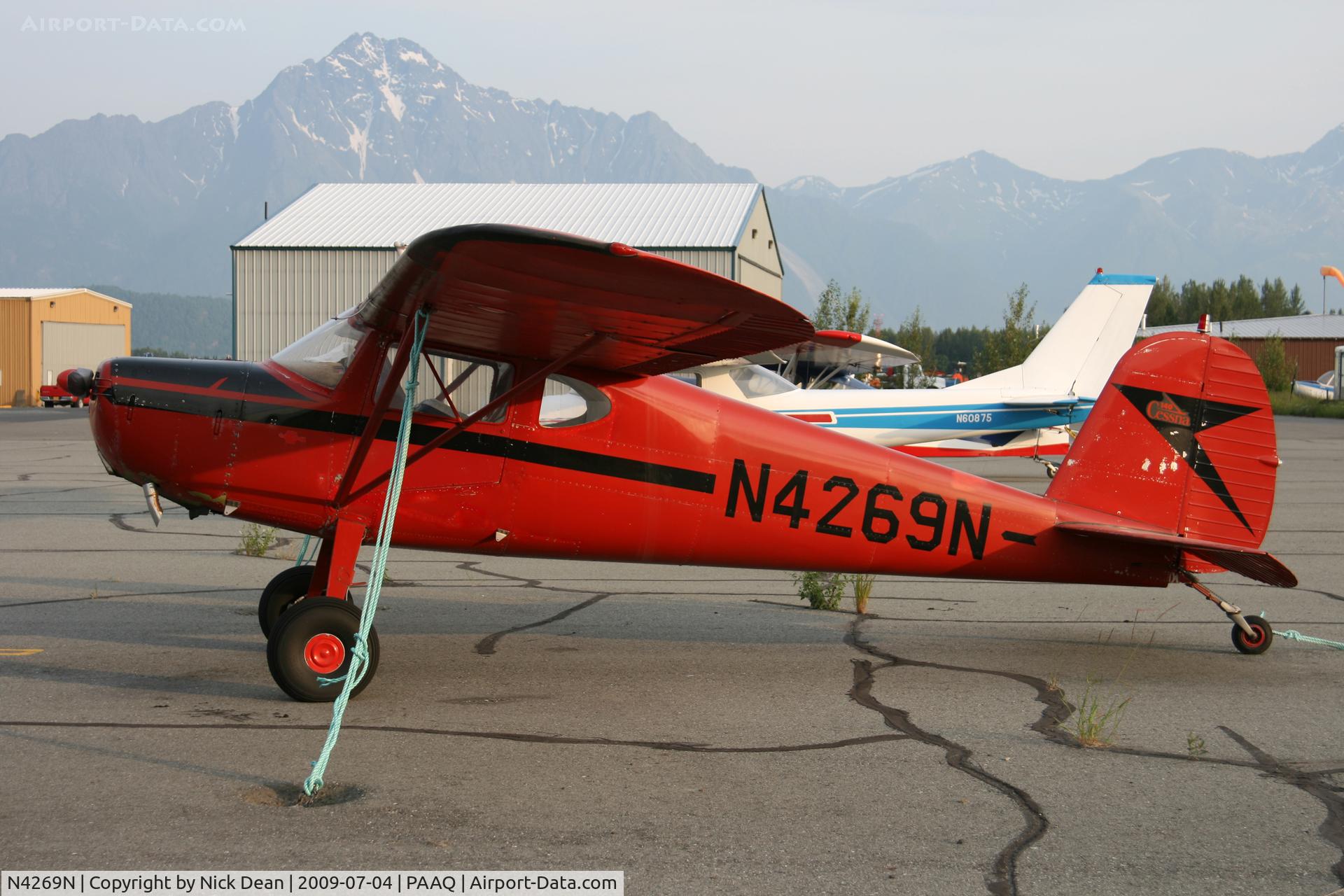 N4269N, 1947 Cessna 140 C/N 13740, PAAQ