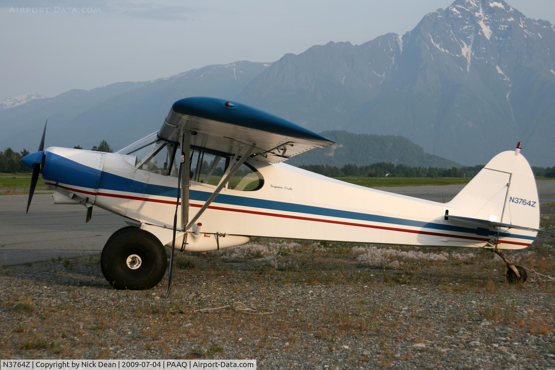 N3764Z, 1960 Piper PA-18-150 Super Cub C/N 18-7527, PAAQ