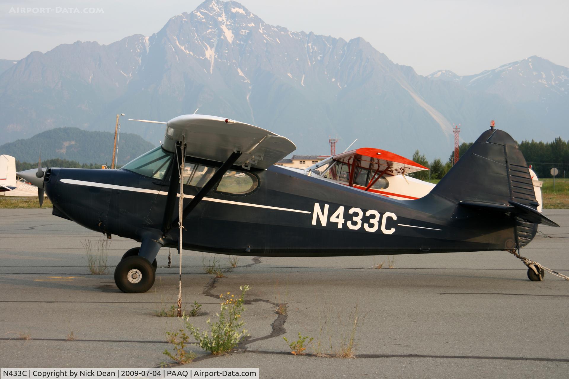N433C, 1947 Stinson 108-2 Voyager C/N 108-3433, PAAQ