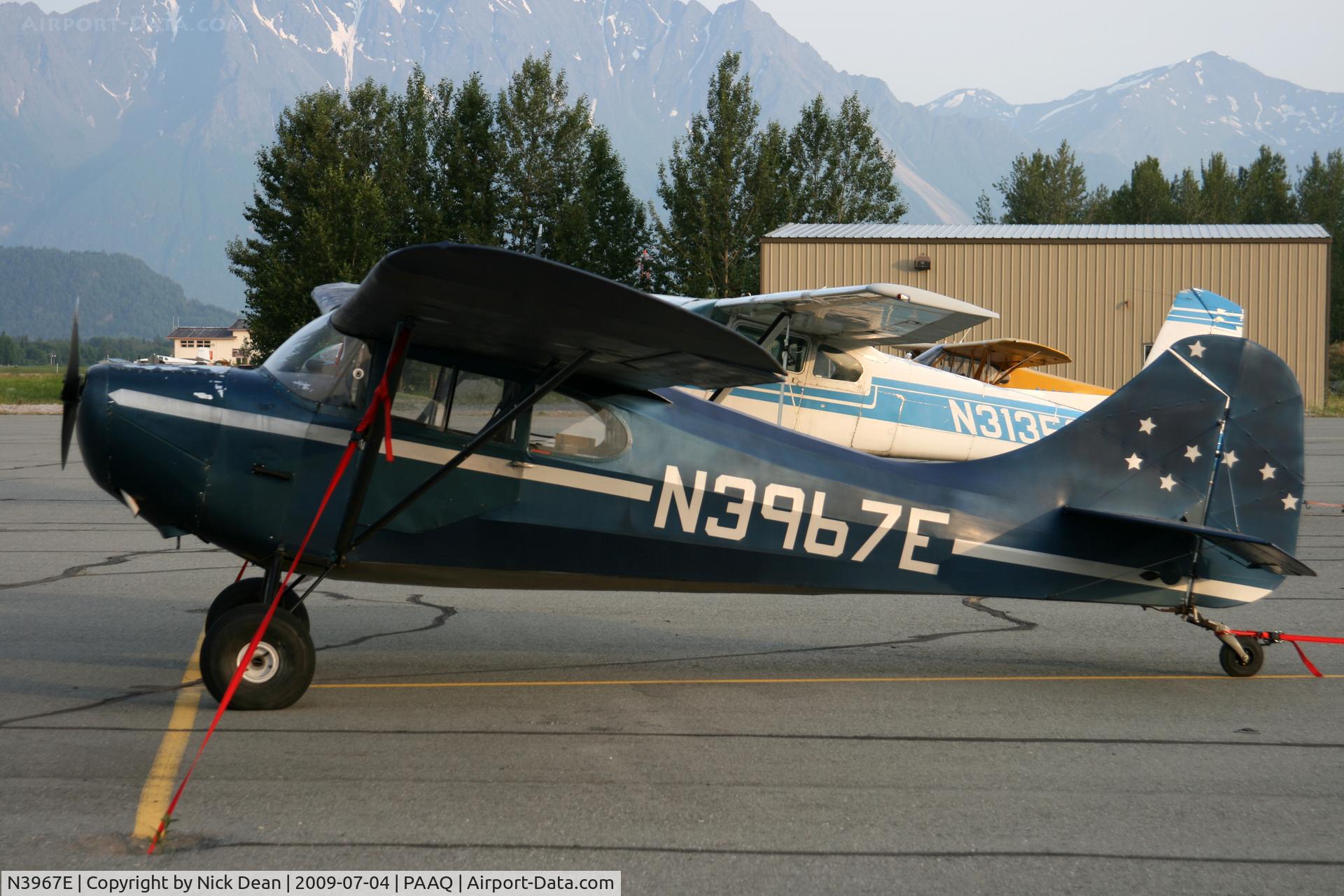 N3967E, 1947 Aeronca 11BC Chief C/N 11BC-52, PAAQ