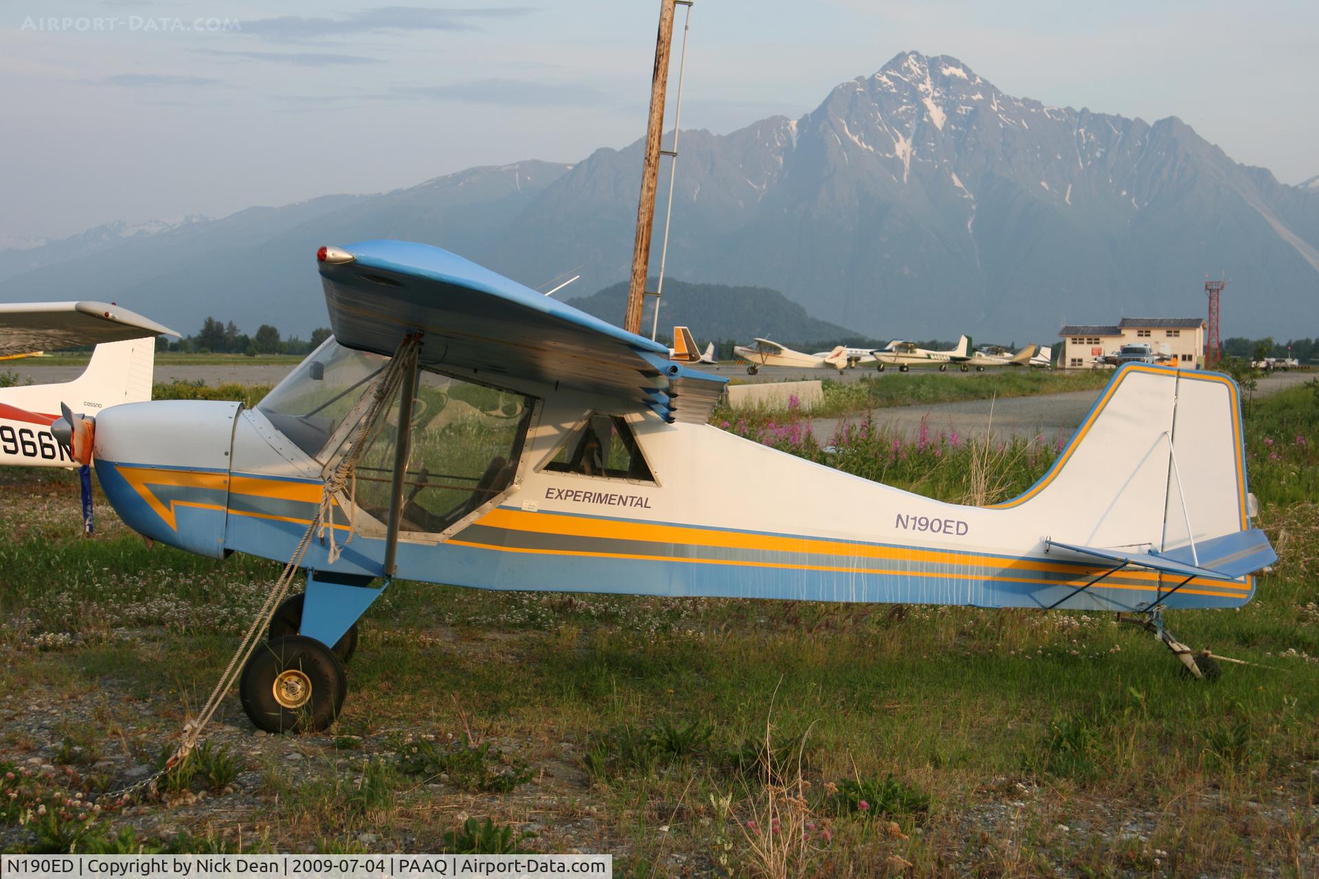 N190ED, 1990 Macair Merlin Sport 65 C/N 1-90, PAAQ