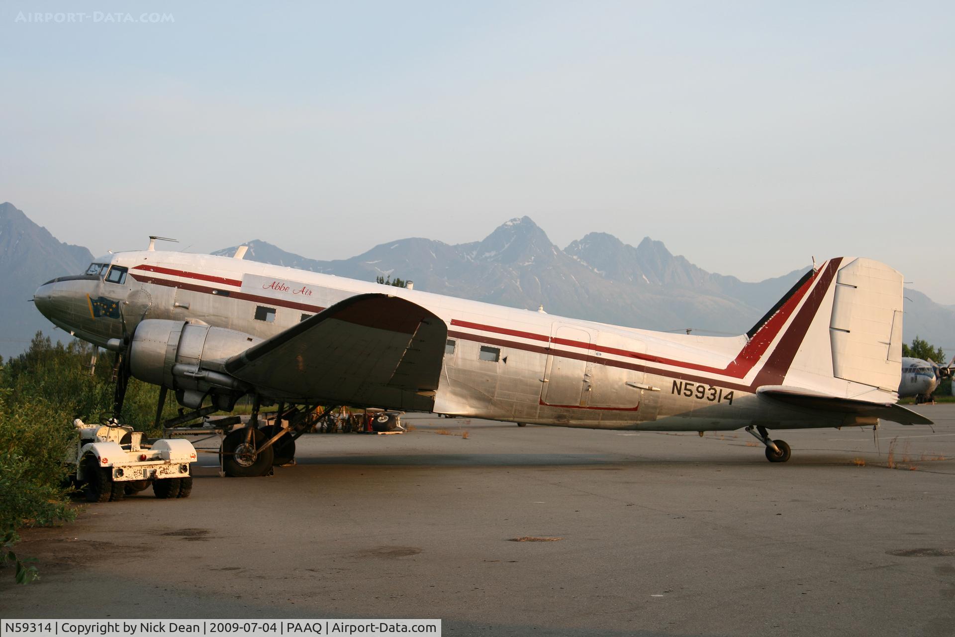 N59314, 1943 Douglas DC-3C (C-47A-5-DK) C/N 12363, PAAQ