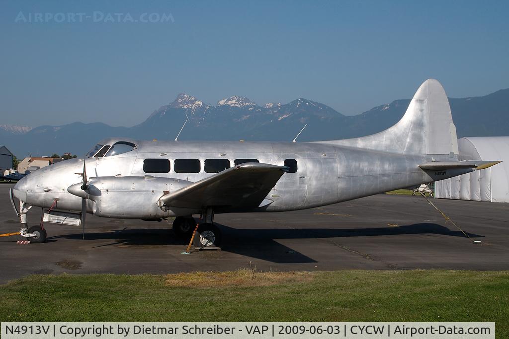 N4913V, 1954 De Havilland DH-104 Dove 5A C/N 04272, Dove