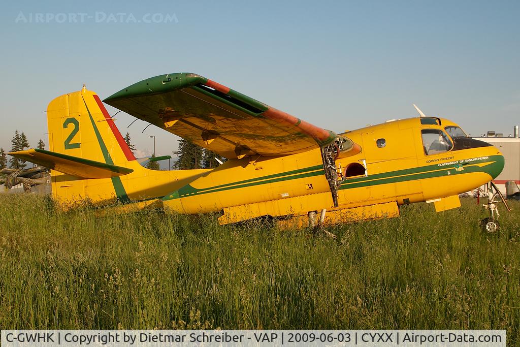 C-GWHK, 1958 Grumman (Conair) CS2F Firecat C/N 16, Government of Sasketchewan Conair Firecat