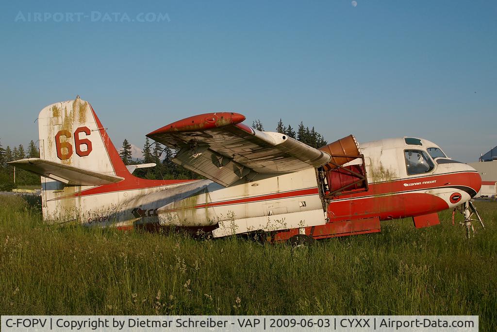 C-FOPV, 1958 Grumman (Conair) CS2F Firecat C/N 006, Conair Firecat