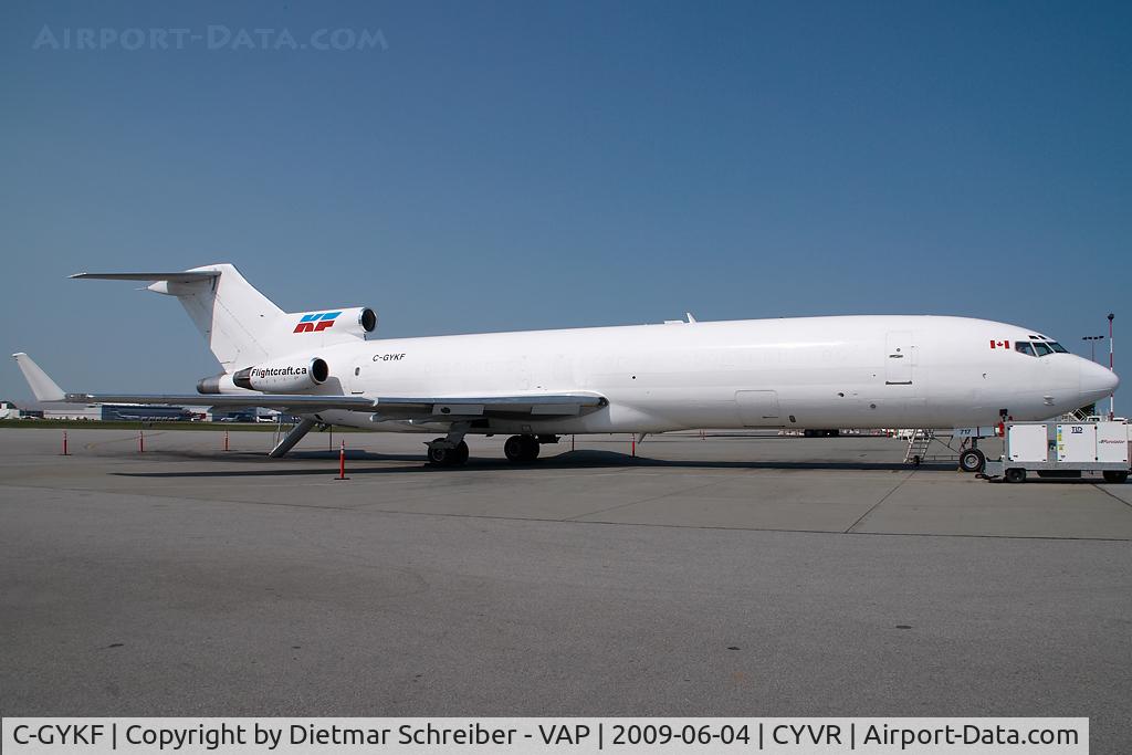 C-GYKF, 1974 Boeing 727-277F(A) C/N 20551, Kellowna Boeing 727-200