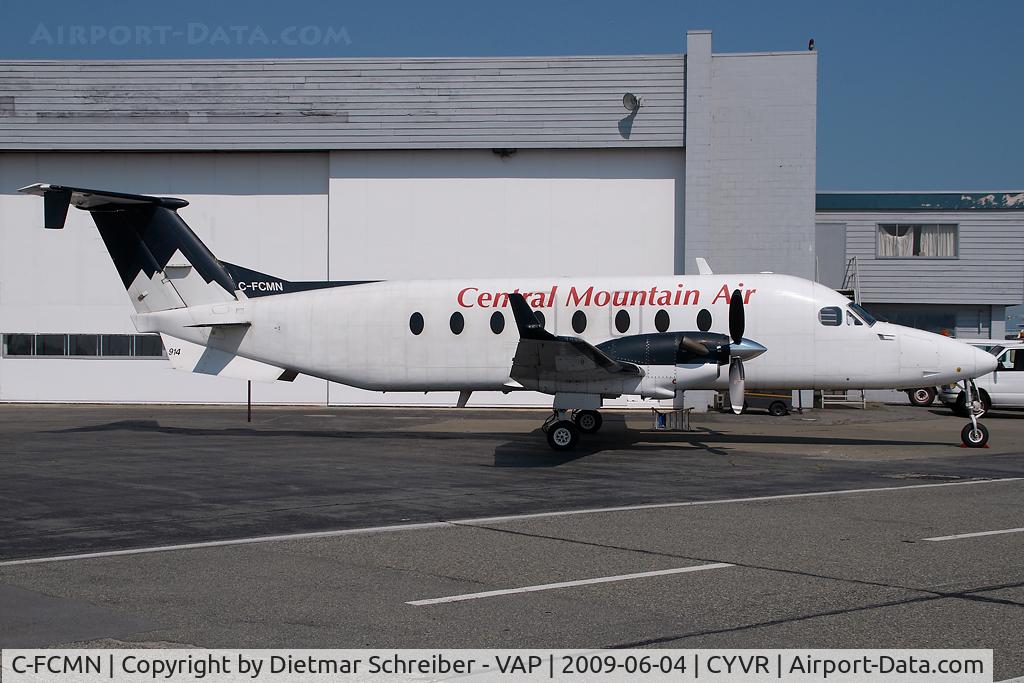 C-FCMN, 1997 Beech 1900D C/N UE-276, Central Mountain Air Beech 1900D