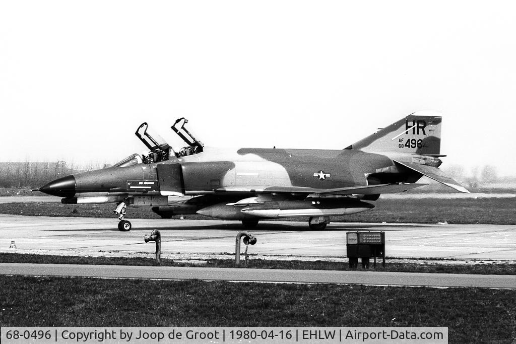68-0496, 1968 McDonnell Douglas F-4E-41-MC Phantom C/N 3678, my first American Phantom pic.