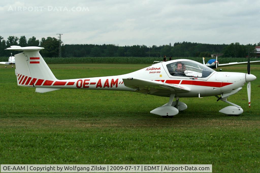 OE-AAM, Diamond DA-20A-1 Katana C/N 10294, Tannkosh 2009