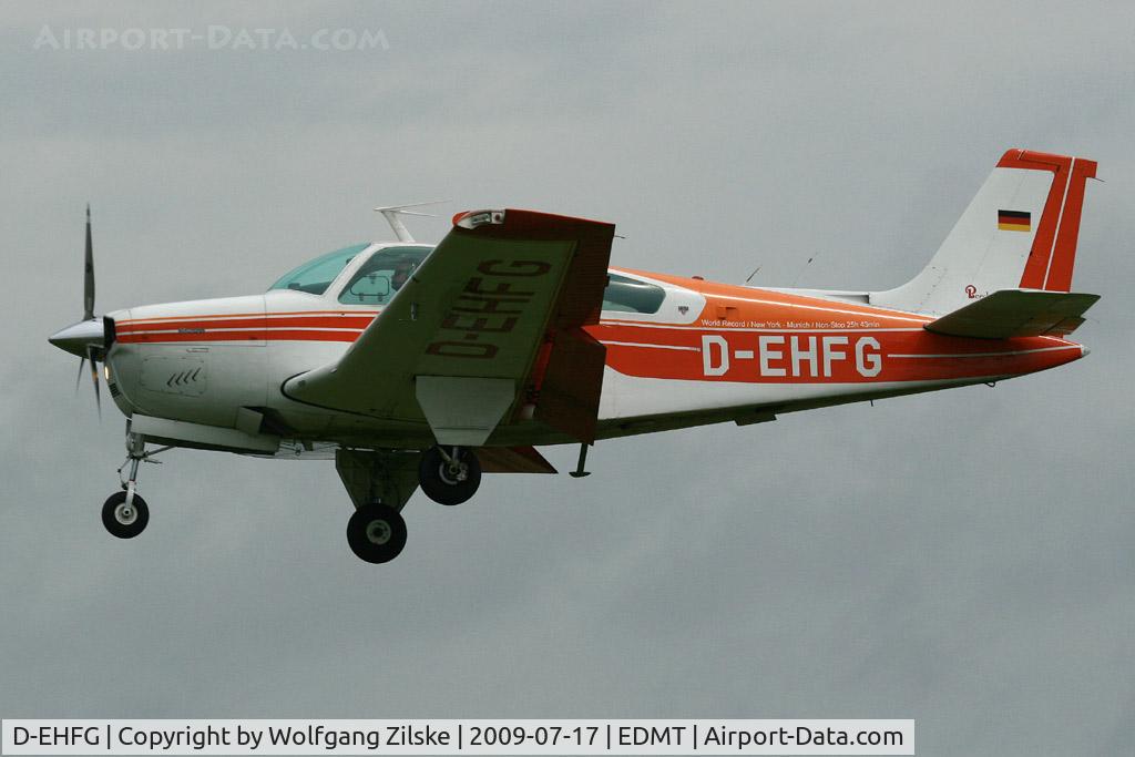 D-EHFG, Beech F33A Bonanza Bonanza C/N CE-730, Tannkosh 2009