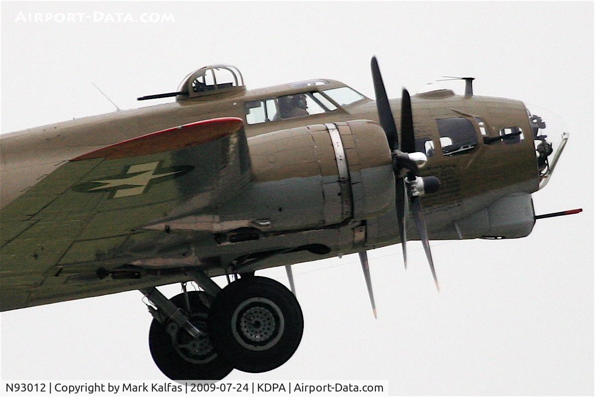 N93012, 1944 Boeing B-17G-30-BO Flying Fortress C/N 32264, Boeing B-17G, NL93012 catching air - RWY 20R KDPA...