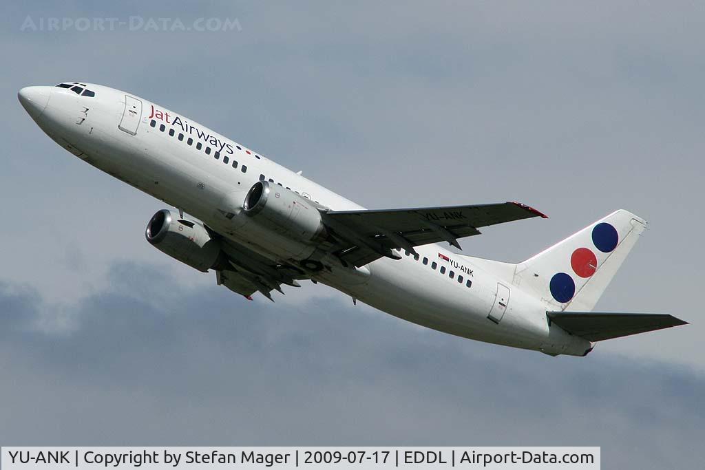 YU-ANK, 1986 Boeing 737-3H9 C/N 23715/1310, JAT B737-300