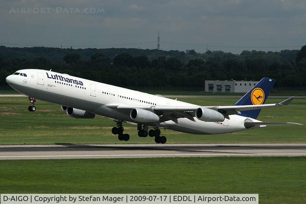 D-AIGO, 1998 Airbus A340-313X C/N 233, Lufthansa A340-300
