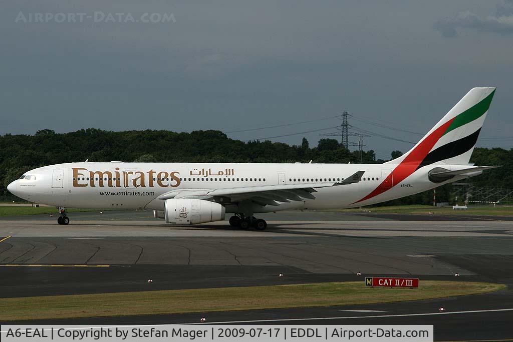 A6-EAL, 2002 Airbus A330-243 C/N 462, Emirates A330-200