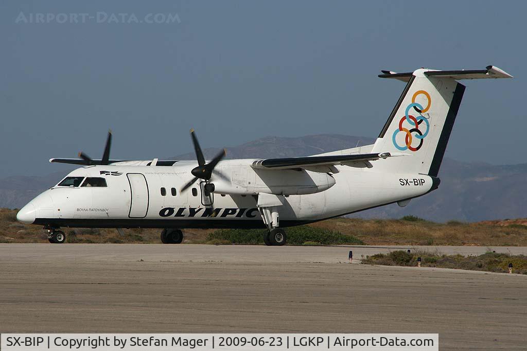 SX-BIP, 1992 De Havilland Canada DHC-8-102 Dash 8 C/N 347, Olympic Aviation Dash 8-100