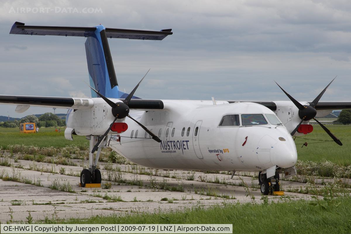 OE-HWG, 1991 De Havilland Canada DHC-8-102 Dash 8 C/N 289, De Havilland Canada DHC-8-102