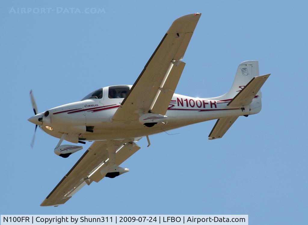 N100FR, 2003 Cirrus SR22 C/N 0770, Landing rwy 32L