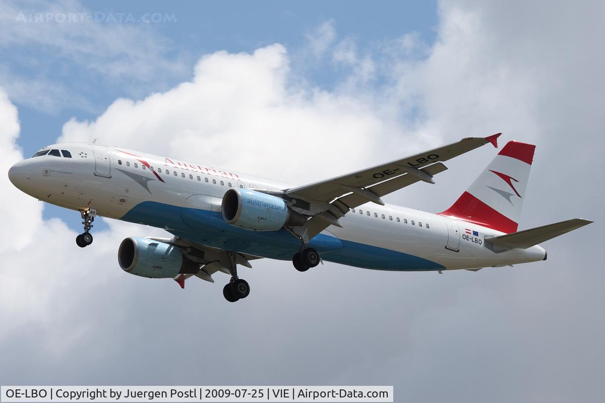 OE-LBO, 1998 Airbus A320-214 C/N 776, Airbus A320-214