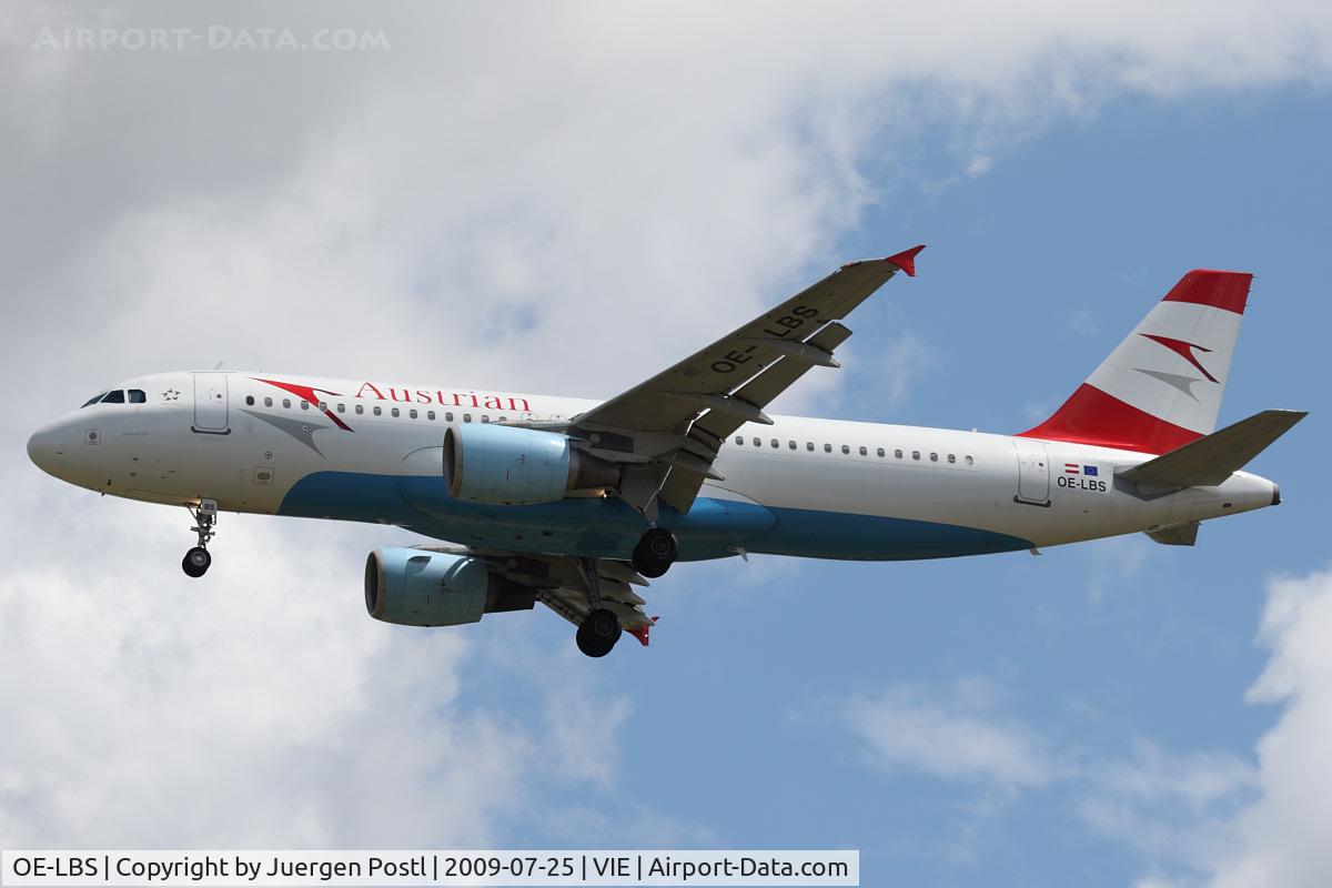OE-LBS, 2000 Airbus A320-214 C/N 1189, Airbus A320-214
