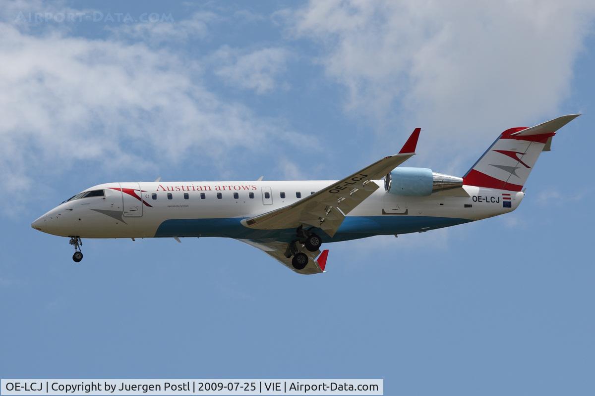 OE-LCJ, 1996 Canadair CRJ-200LR (CL-600-2B19) C/N 7142, Bombardier Inc. Canadair CL 600-2B19
