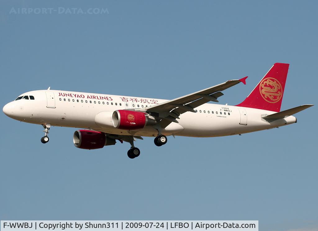 F-WWBJ, 2009 Airbus A320-214 C/N 3984, C/n 3984 - Air Deccan ntu