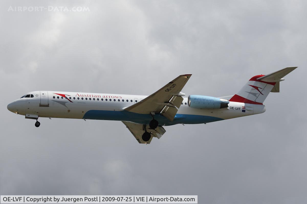 OE-LVF, 1993 Fokker 100 (F-28-0100) C/N 11483, Fokker 100