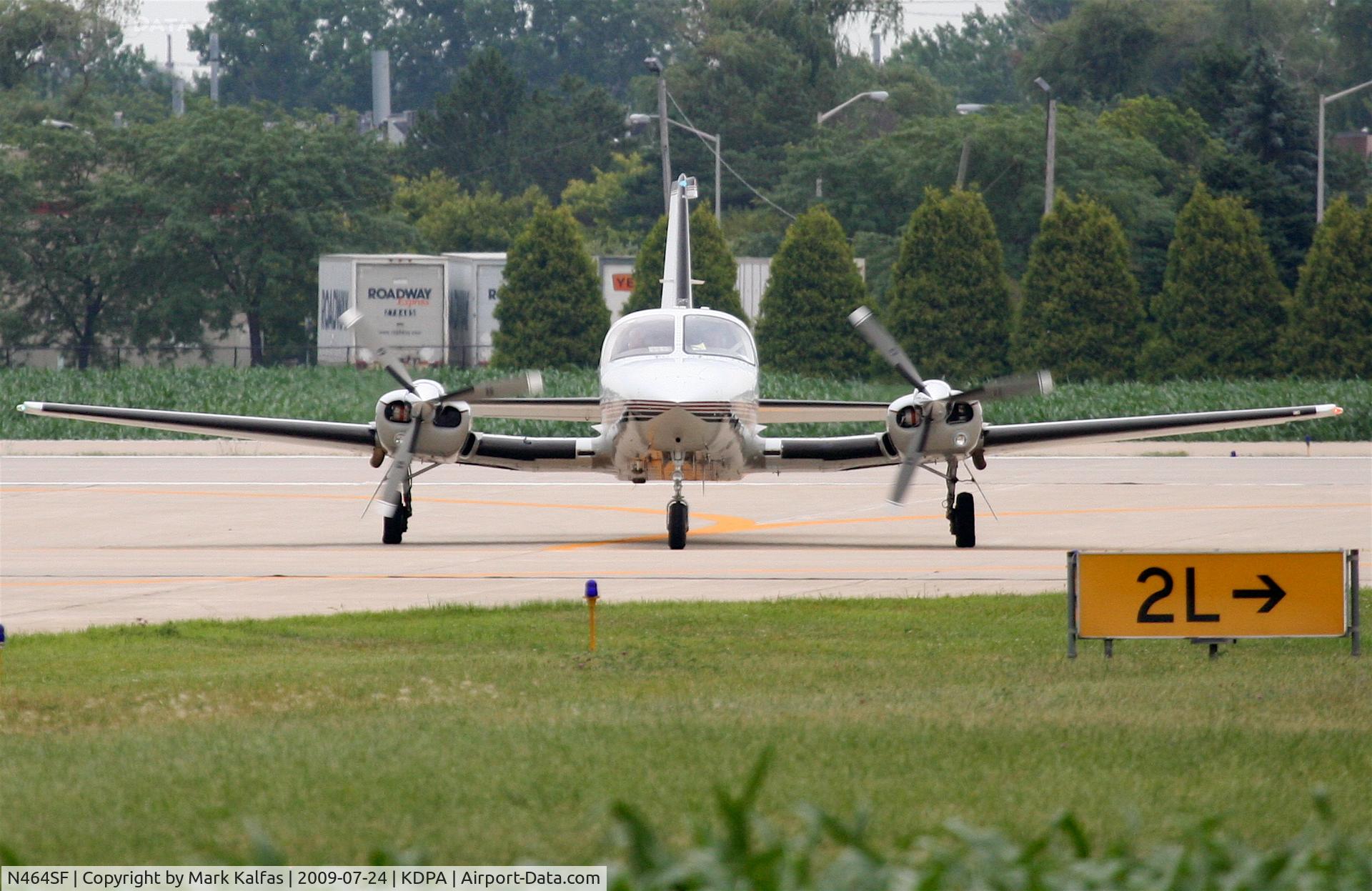 N464SF, 1978 Cessna 421C Golden Eagle C/N 421C0464, Cessna 421C, N464SF arriving KDPA RWY 20R from KUIN