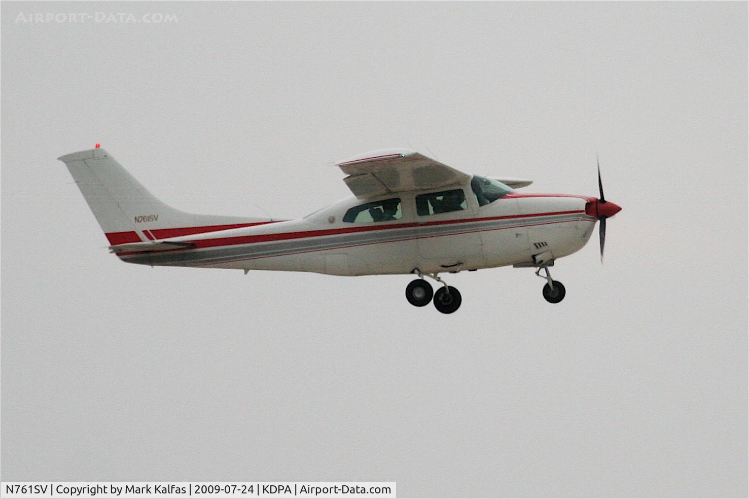 N761SV, 1978 Cessna 210M Centurion C/N 21062489, Cessna 210M, N761SM departing RWY 20L KDPA