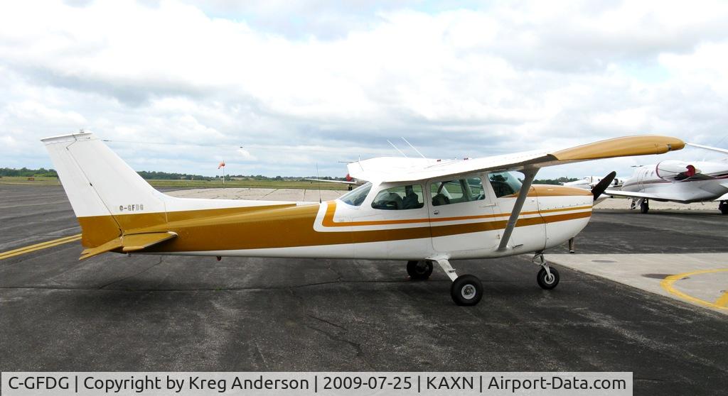 C-GFDG, 1974 Cessna 172M C/N 17263199, 1 of 2 Canadian C-172s that stopped through.